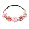 Brand fresh headband, accessory suitable for photo sessions, flowered, for bridesmaid