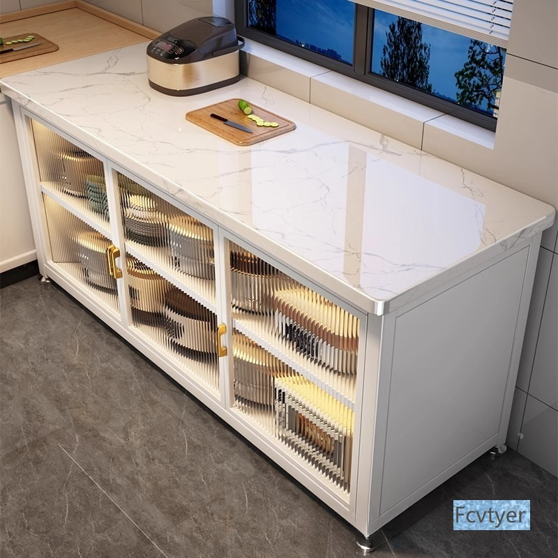 Miaola Multifunctional Storage Workbench Storage Cabinet Cabinet Slate Kitchen Storage Rack Floor-Standing Dining Side Integrated Miaola Multifunctional Storage Workbench Storage Cabinet Cabinet Slate Kitchen Storage Rack Floor-Standing Dining Side Integrated