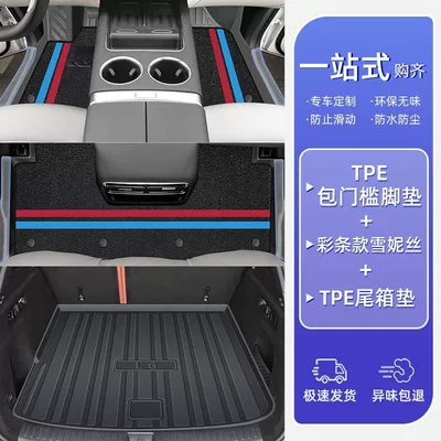 Ayaqaltılar (Kovriklər), Foot Pad 24 Pack Threshold TPE - 25-models-24-models-ideal-l6-double-layer-color-strips-package-door-sill-mats-snowy-carpet-trunk-mat