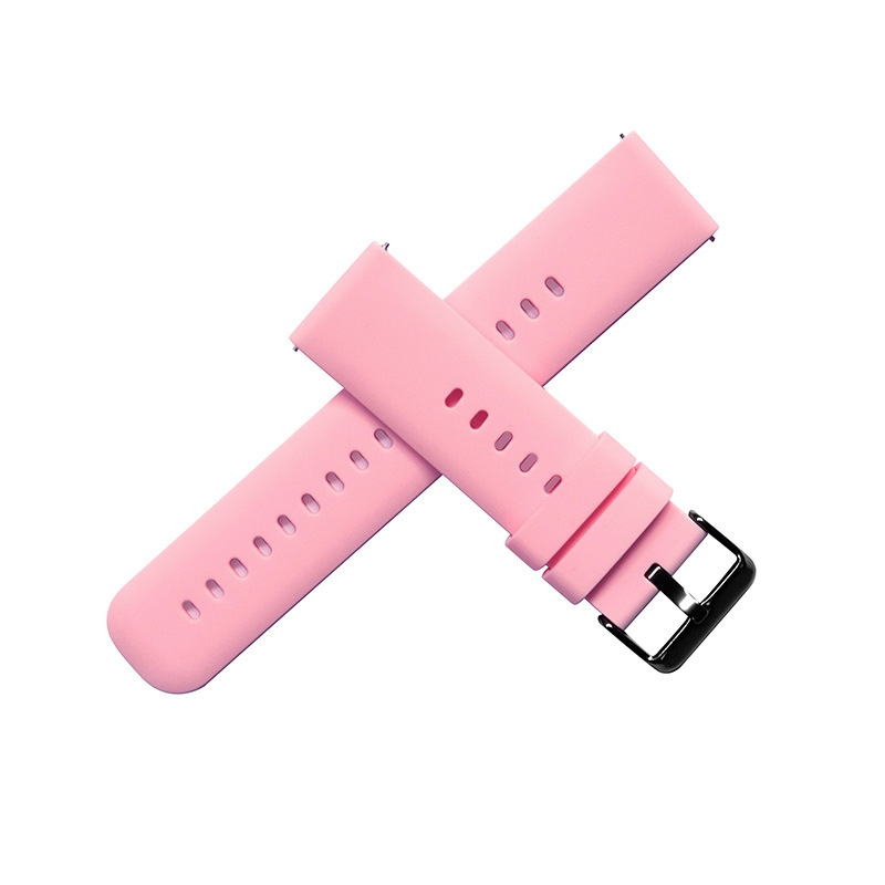 핑크 블랙 버클