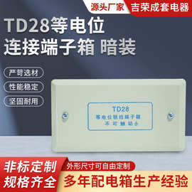 TD28等电位连接端子箱 暗装联结端子箱 卫生间等电位连接盒