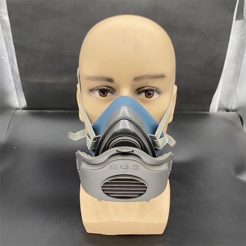 Pig nose silicone dustproof industrial half mask Lusi 3200 half mask 3701 filter cotton wholesale