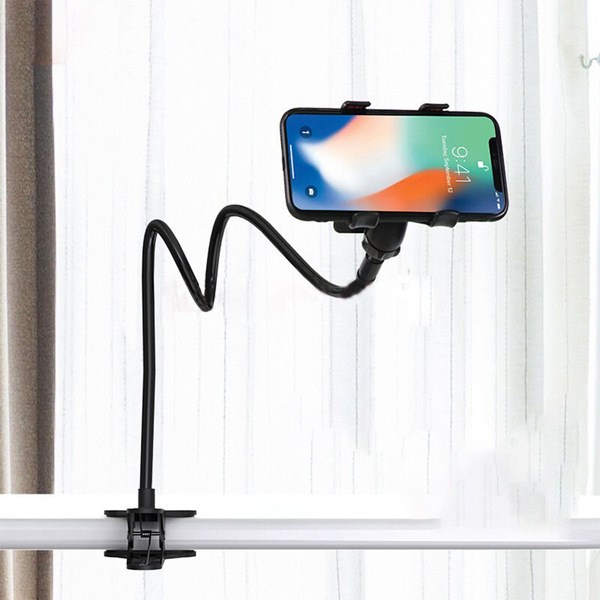 Tablet universal compatible phone holder for bed