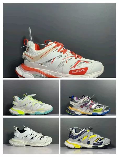 Paris third-generation dad shoes track3.0 men's and women's retro trendy sneakers, fashionable casual height-increasing sports shoes for foreign trade