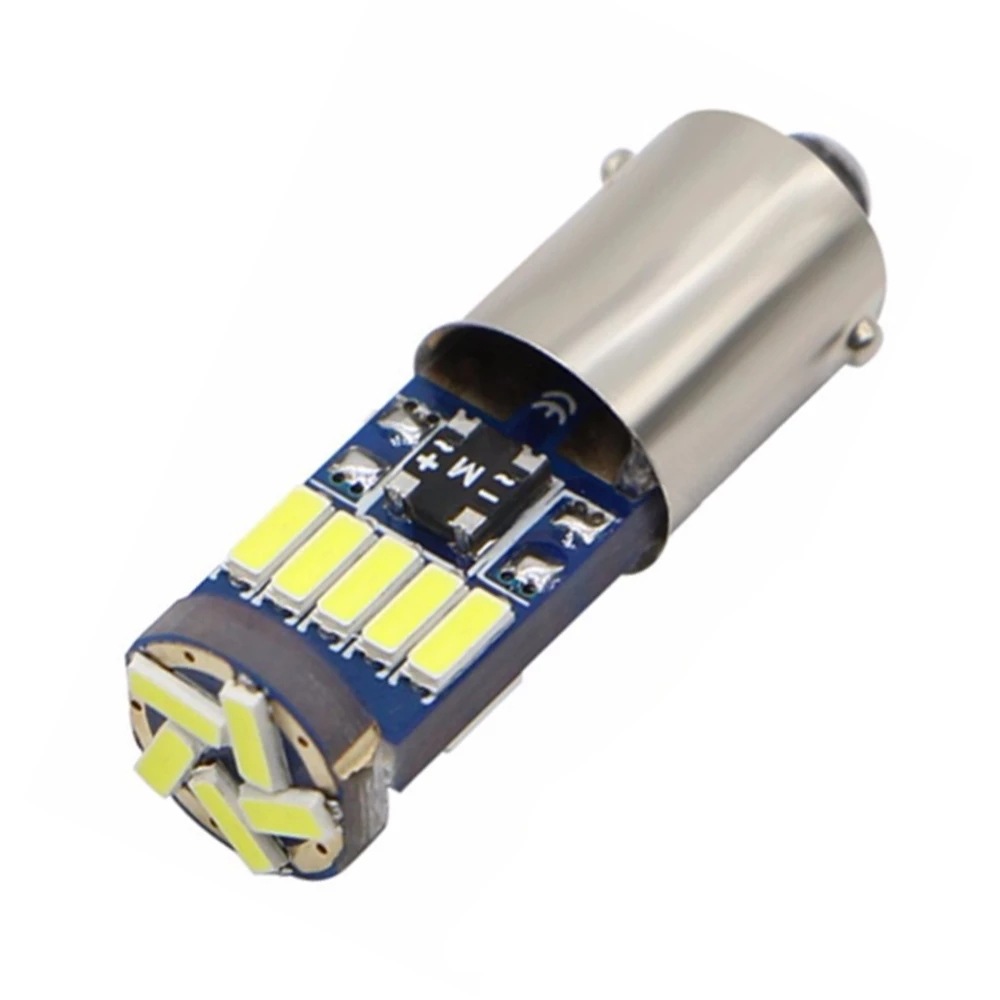 100pcs-BA9S-T4W-Canbus-4014-15