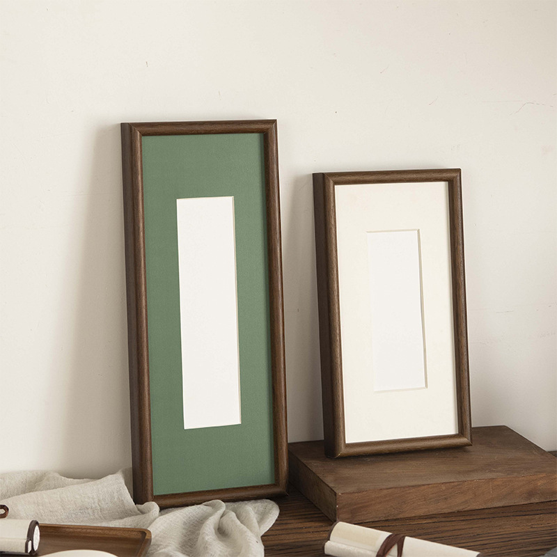 Solid Wood Calligraphy Frame Border, Wall-Mounted Custom-Made Calligraphy and Painting Frame, Picture Frame, Puzzle Frame Solid Wood Calligraphy Frame Border, Wall-Mounted Custom-Made Calligraphy and Painting Frame, Picture Frame, Puzzle Frame