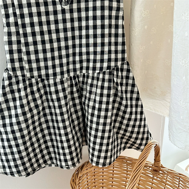 Summer children's belt, dress with sleeves sleevless