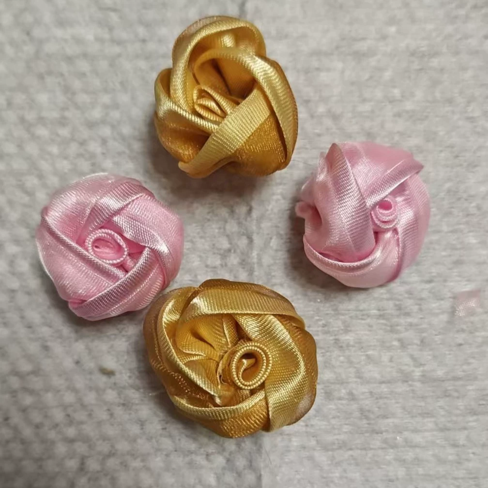Спотовые бутоны трехмерные бутоны роз ручной работы DIY аксессуары для волос открытки обувь шапки аксессуары для одежды