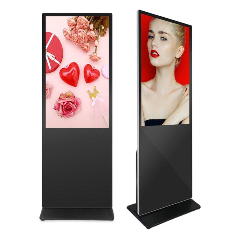 Máquina de Publicidad Vertical de 32/43/50/55/65 Pulgadas, Táctil, Todo en Uno, de Pie, con Pantalla Interactiva de Alta Definición