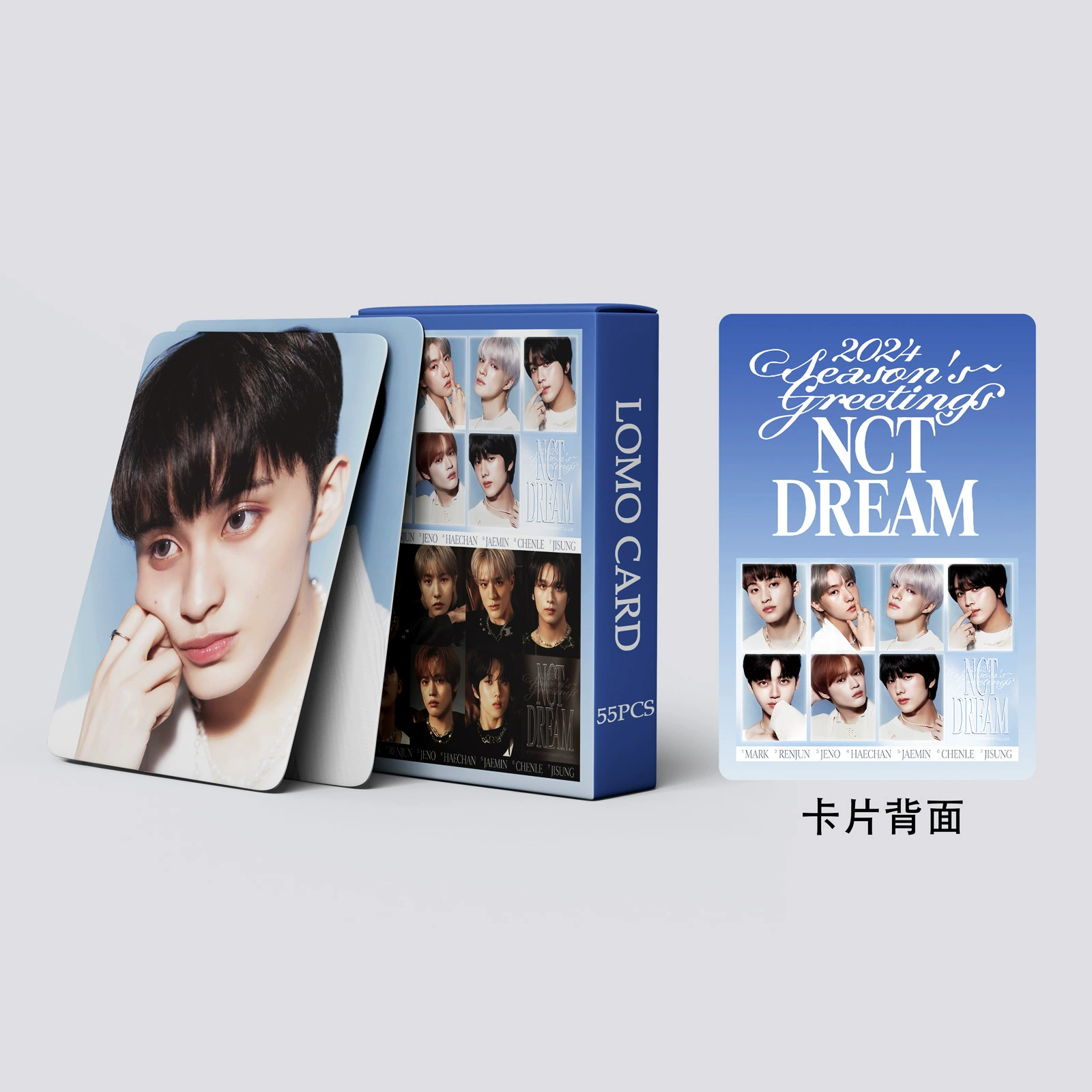 55 карточка NCT DREAM 2024 Season's Greetings Lee Mark Huang Renjun