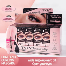 跨境外贸TVLV纤长卷翘3D定型睫毛膏彩妆持久防水不晕染批发工厂