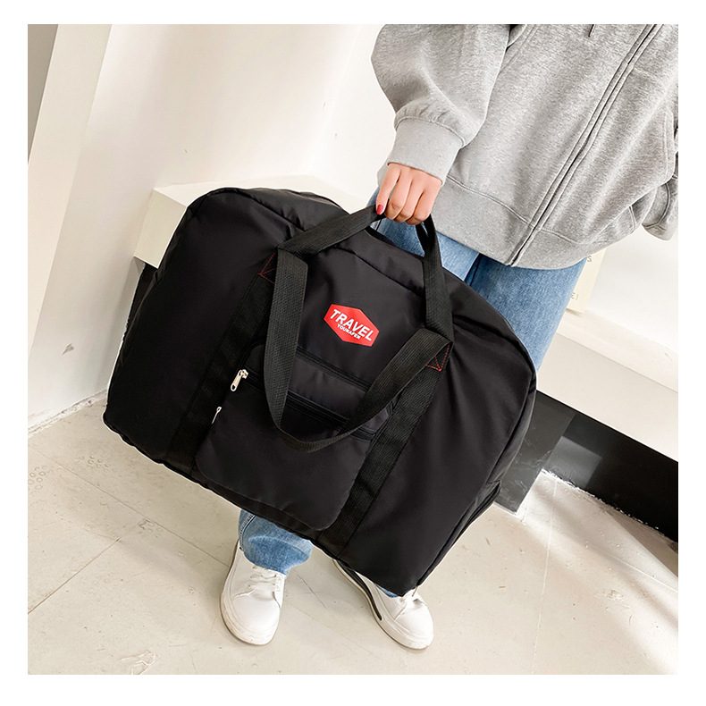 跨境尼龙新款棉被收纳袋学生搬家旅行包行李包旅行袋大容量旅行包详情7