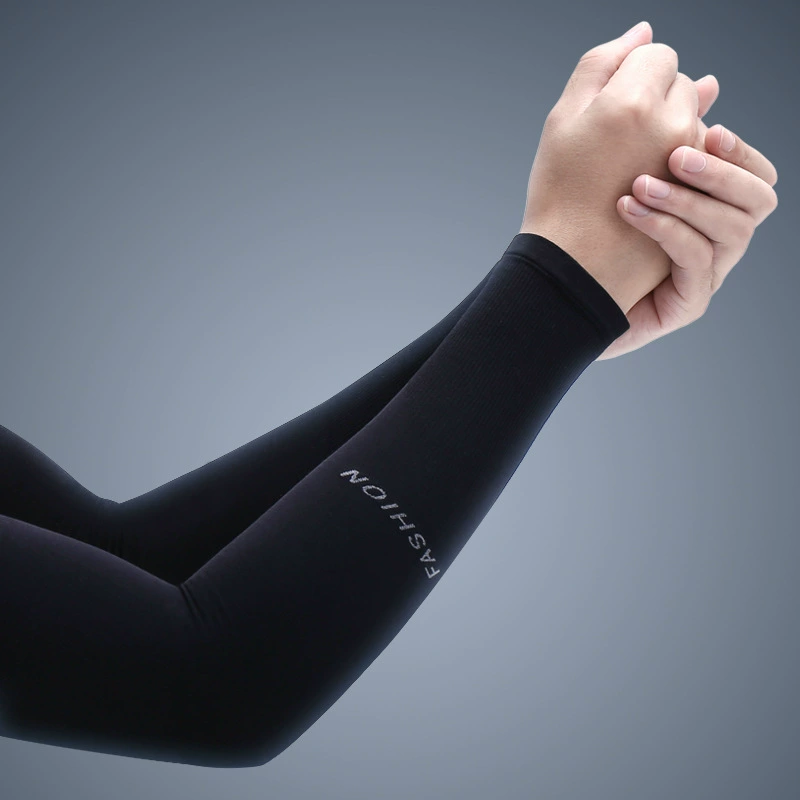 Манжеты для мужчин Летние УФ-защитные перчатки Ледяной шелк Женский солнцезащитный рукав Длинные прохладные рукава для езды на велосипеде против комаров