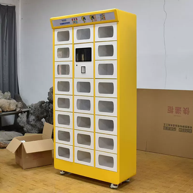 加热保温存餐柜 智能外卖取餐柜 保温消毒配送柜对接点餐系统软件