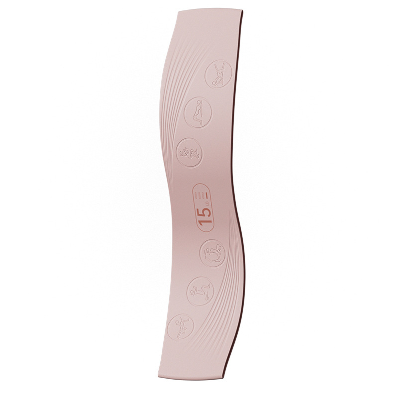 Cinturón elástico de yoga Cinturón de resistencia Cinturón de entrenamiento de acondicionamiento físico femenino Cinturón elástico de estiramiento Cinturón de estiramiento de entrenamiento de sentadilla