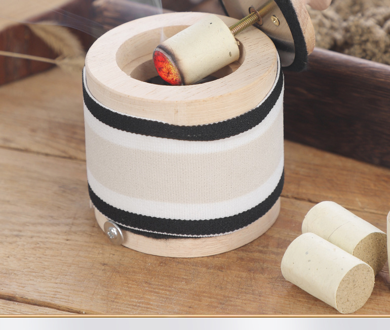 Wooden Moxibustion Box Portable Smokeless Ai Jiu Warmer for Home Body and Abdominal Use with Moxa Sticks quality and texture