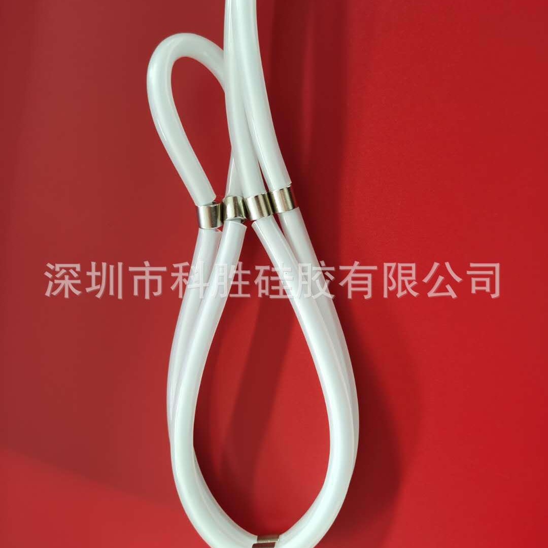现货新款磁吸数据线硅胶套柔软低硬度硅胶管防尘收纳胶管线皮套