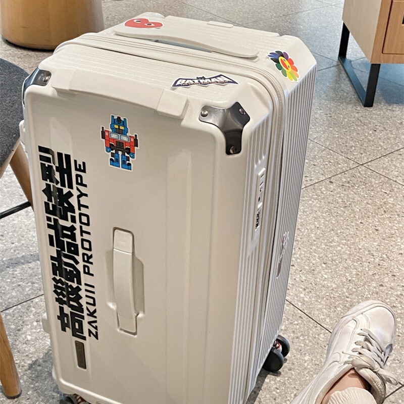 Cross-Border Export Large-Capacity Luggage Suitcase for Men, 28inch Travel Trolley Suitcase for Women, Sturdy and Durable Leather Suitcase, Carefully Selected