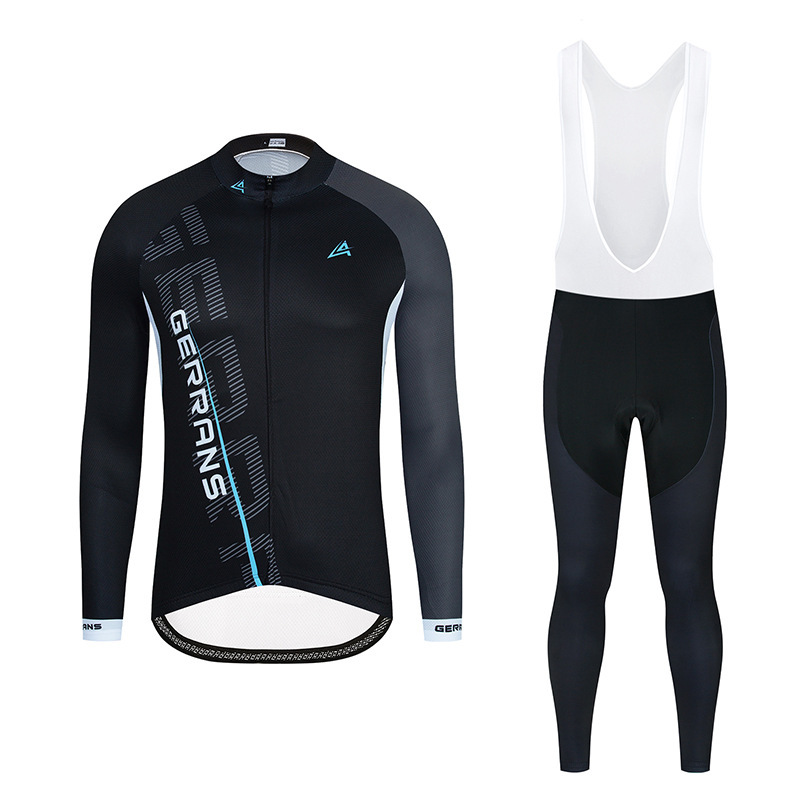GERRANS cross -border Cycling Jersey Book Team Edition Long -sleeved Cycling Server 3