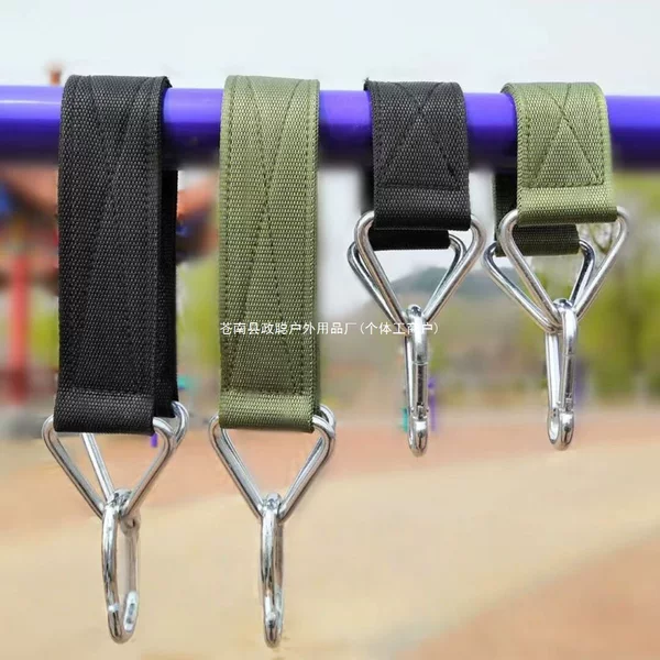 Adult and children's swing accessories, including connecting straps, fasteners, hanging brackets, and sandbags for fitness equipment and horizontal bar suspension, with high load-bearing capacity