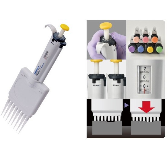 代理!现货!WATSON沃森NT-S810进口多道手动可调移液器！！