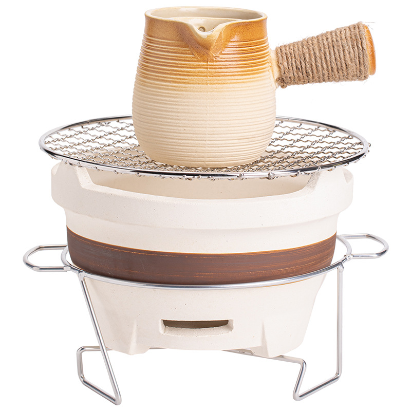 Estufa tetera estufa de carbón hogar al aire libre portátil seco quema salud olla Internet celebridad asado leche tetera traje