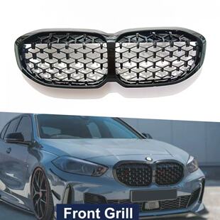 Suitable for 2020-2024 Bmw 1 Series F40 Gypsophila Meteor Grille All Black