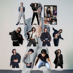 Jung kook田柾國 solo專輯新款亞克力雙面立牌桌面擺件明星周邊