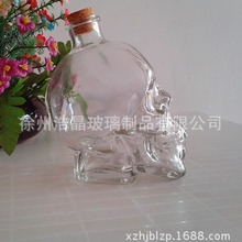 创意骷髅头伏特加酒瓶 红酒瓶 海盗骷髅头玻璃酒瓶万圣节人头酒瓶