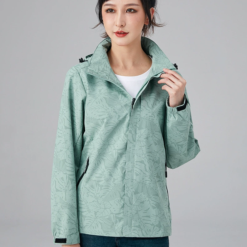 Верблюжья куртка в том же стиле, командная рабочая одежда, мужская и женская Водонепроницаемая необрастающая куртка для альпинизма с вышитым логотипом и принтом