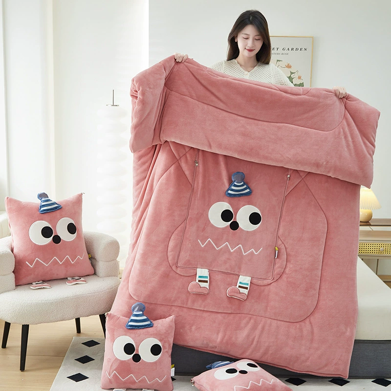 Three dimensional pillow, folding sofa at lunchtime, new collection, with embroidery, increased thickness