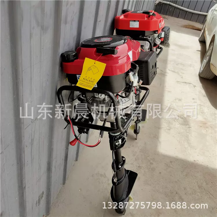 带倒档汽油挂桨机 四冲程9.5马达外挂机塑料船外挂机