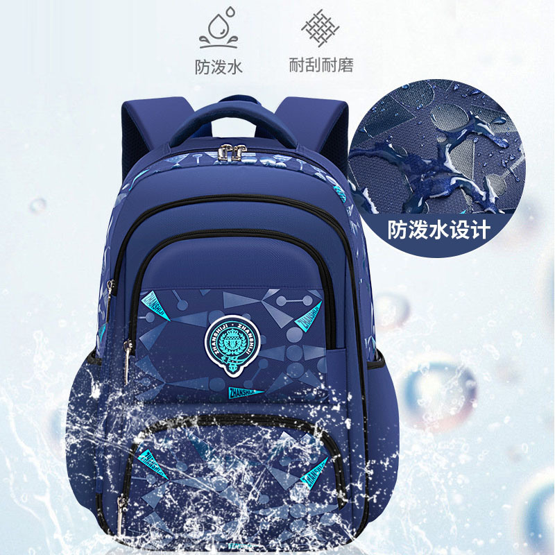 Escuela primaria estudiante mochila refrigerador-estilo lado abierto ocio gran capacidad descompresión ligero niños mochila grado 1-6 venta al por mayor
