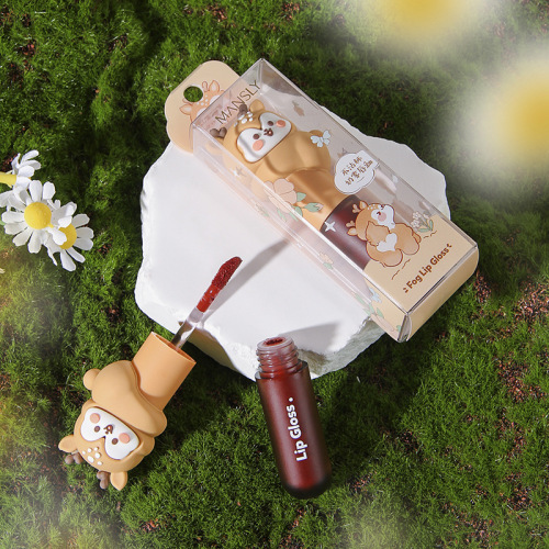 MANSLY lip glaze mirror water gloss non-fading non-stick cup lipstick lip gloss affordable student girls long-lasting whitening lip gloss