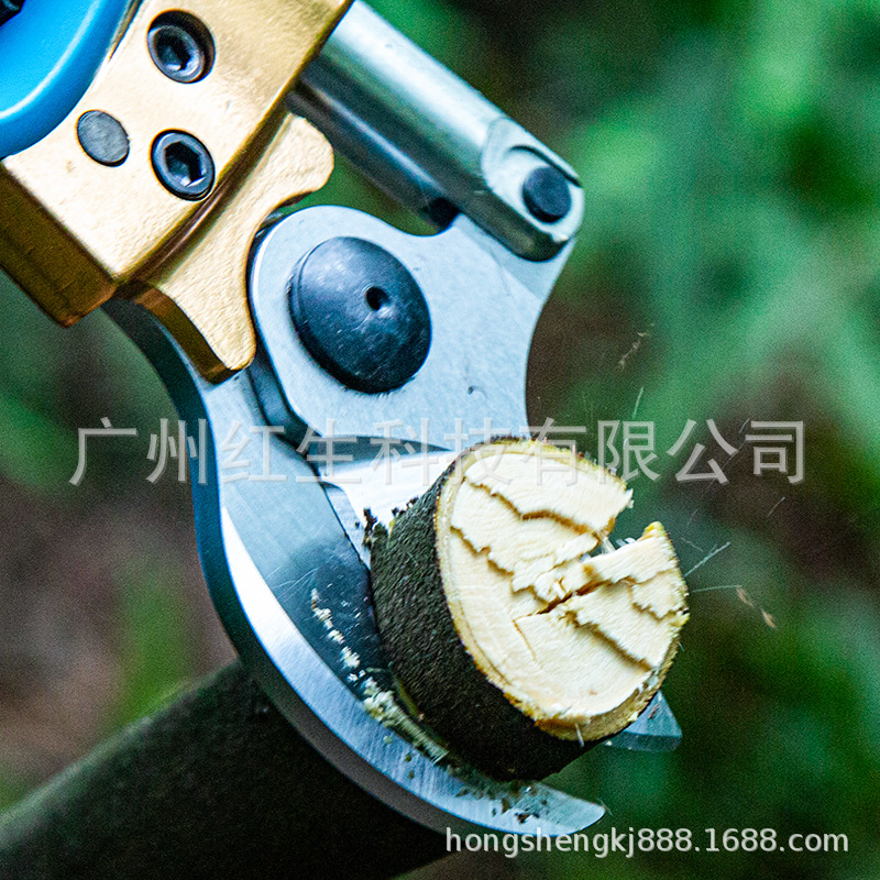 嘉航电动剪刀 KH-08果树修枝剪 充电背负式粗枝剪修剪树枝电剪