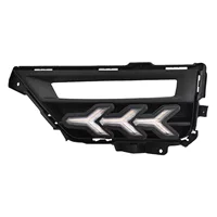Подходит для 21 модифицированных светодиодных дневных ходовых огней Honda CRV, высококлассных специальных передних противотуманных фар, оснащенных стримерными фонарями