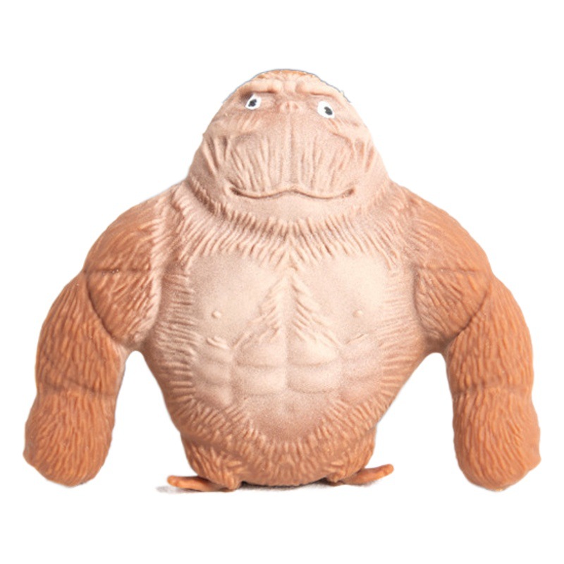 La misma música Lala de Tiktok Red Wang general descompresión juguete pellizco música ventilación lenta rebote descompresión juguete gorila