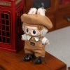 Костюм «Мисс Гонконг»: брюки с подтяжками + рубашка + шляпа