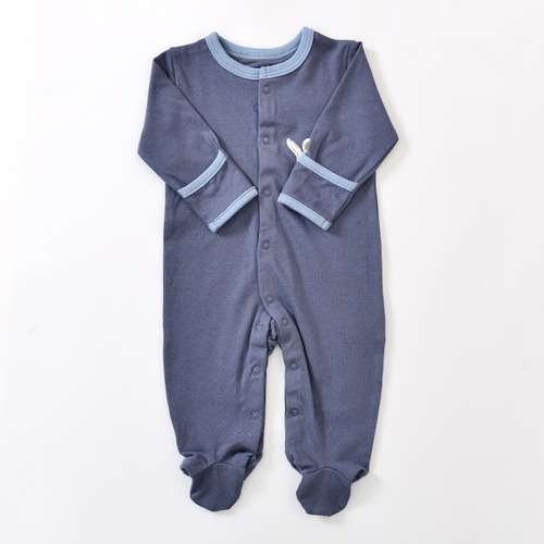 Baby clothes autumn crawling suit first birthday shirt baby onesie foreign trade diaper suit baby long sleeve pure cotton for autumn and winter