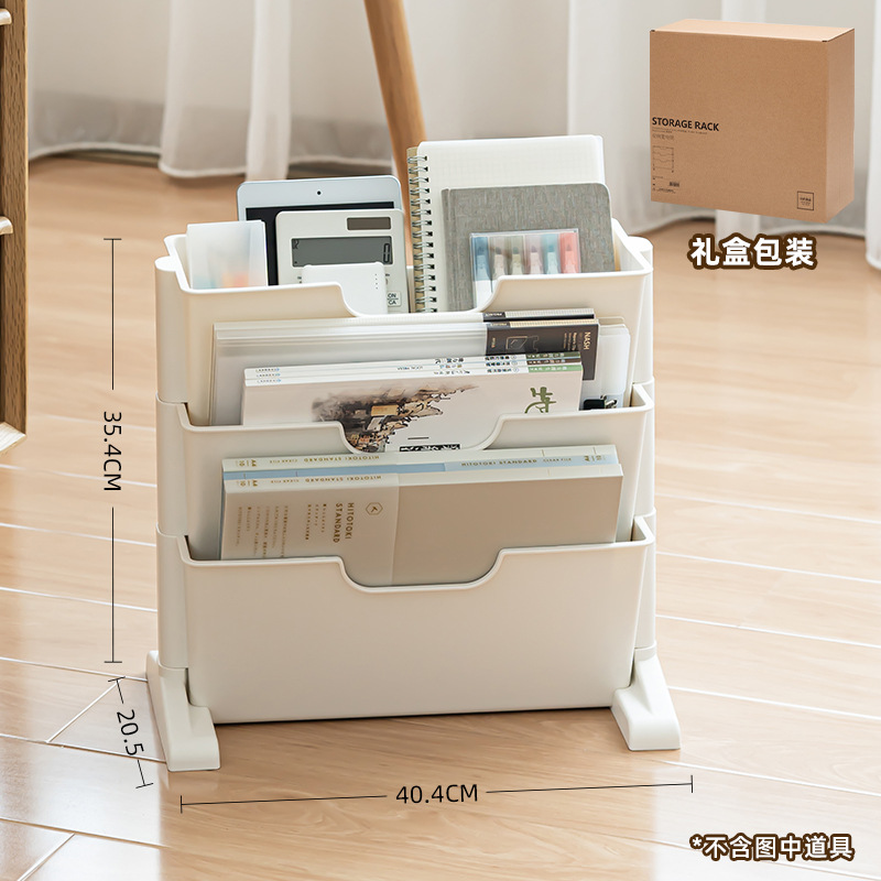 時代良品机の下のカバンの棚は移動可能な本棚の寮に整理してインスタ風を収納します。
