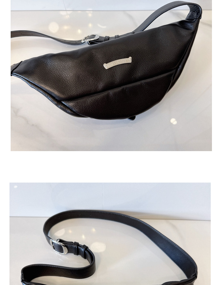 2024 Trendy New Head Layer Pelle bovina Croce Spada Pettorale, Alla moda Cento marsupi da uomo e da donna_voghion.com