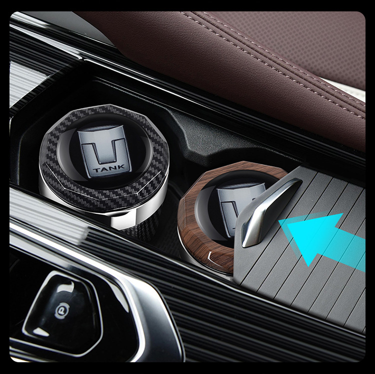 Tank 300Hi4-T Vehicle-Mounted Ashtray 2025 Tank 300 New Energy High Flame Retardant Car Interior Modification