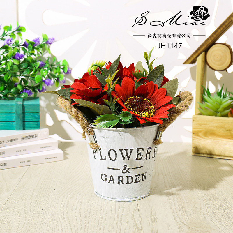 JH1147 gran flor roja ☆