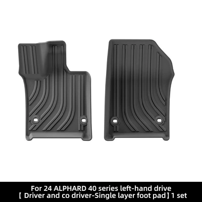 Mats Cross-Border, Modelə uyğun ayaqaltı - 24-toyota-alphard-40-series-main-and-passenger-floor-mats
