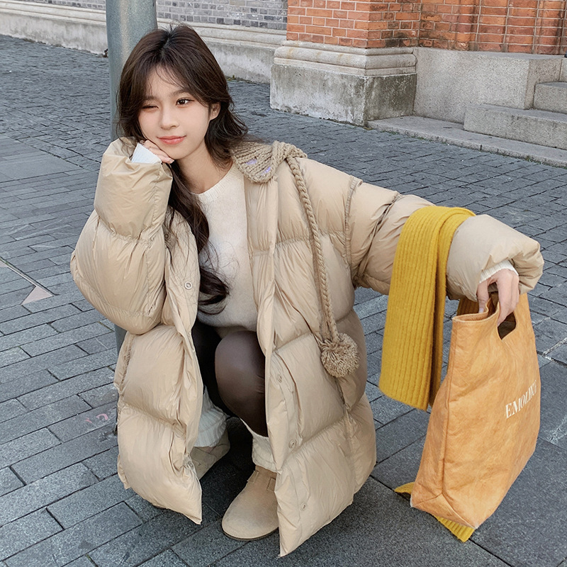 Winter detachable knitted dress