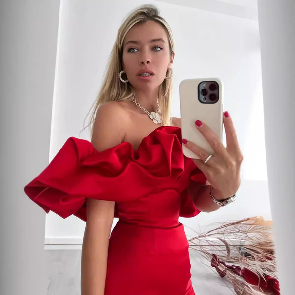 sexy elite elegant summer evening dress