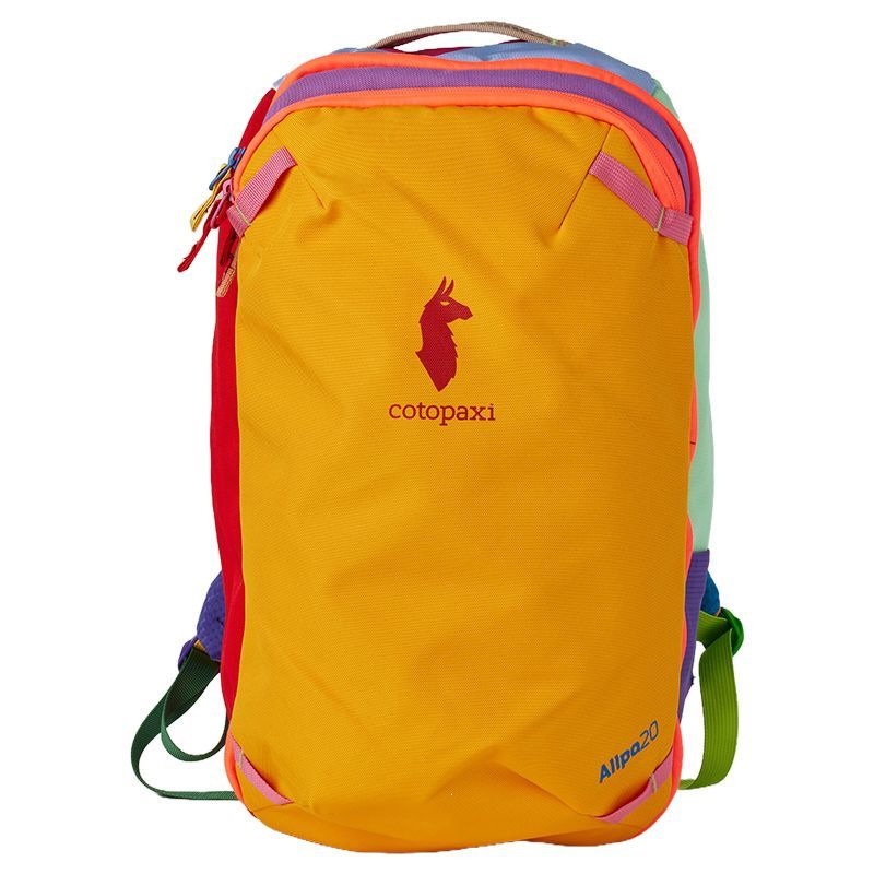 Outdoor Alpaca 20L Color-Block Travel Hiking Backpack Lightweight Dopamine Trekking Large Capacity Unisex QY