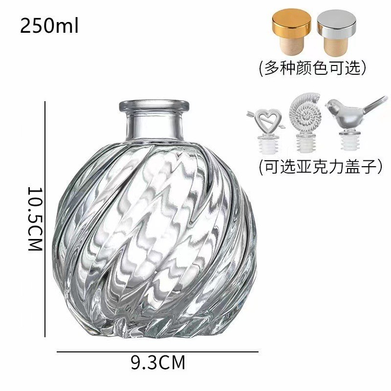 250mL 대형 파인애플 병, 투명