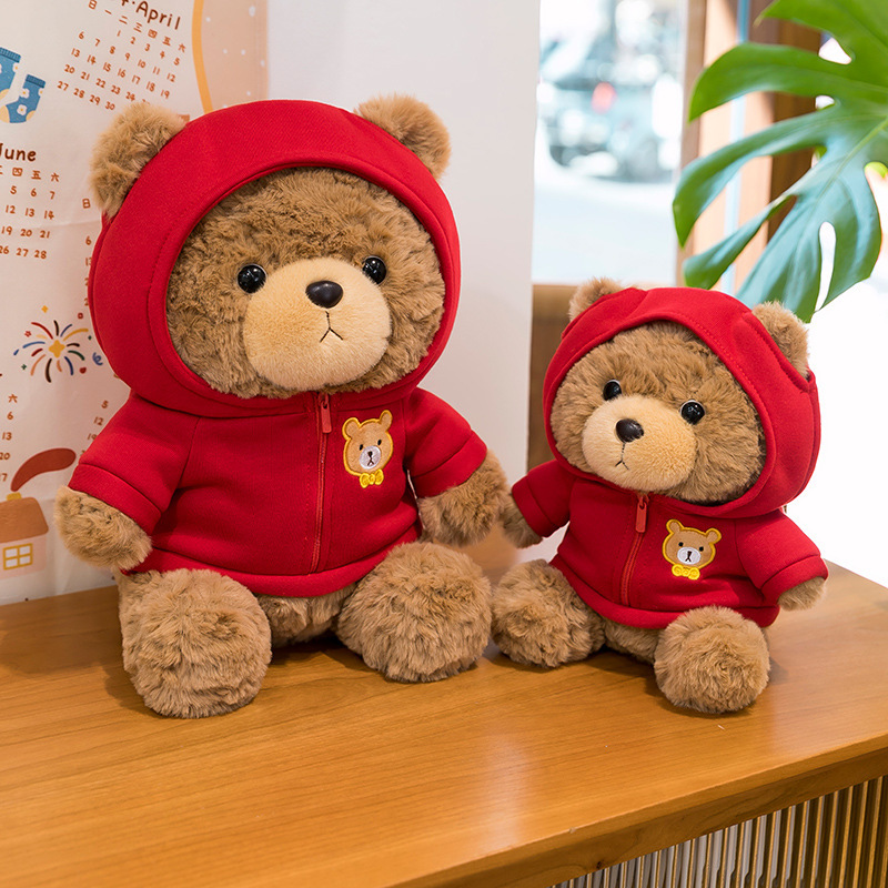 Suéter lindo, suéter, juguetes de peluche, muñecas de Teddy Bear, regalos de vacaciones, muñecas para niños, muñecas para dormir