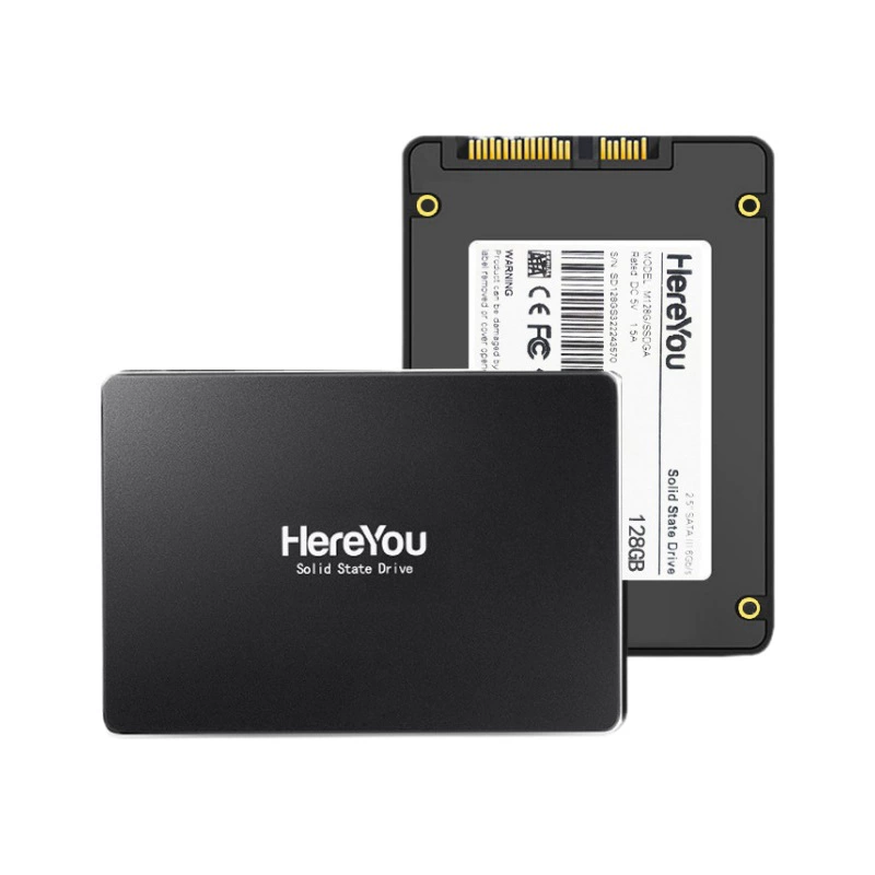 SSD (HereYou) SATA III, несколько емкостей 60GB–2TB, 2.5-дюймовая тонкая, гарантия 3 года